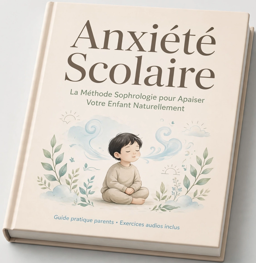 couverture du livre anxiété scolaire enfant