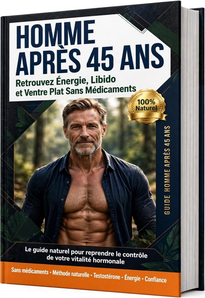 couverture du livre santé hormonale masculine après 45 ans